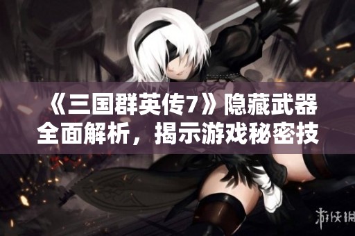 《三国群英传7》隐藏武器全面解析，揭示游戏秘密技巧