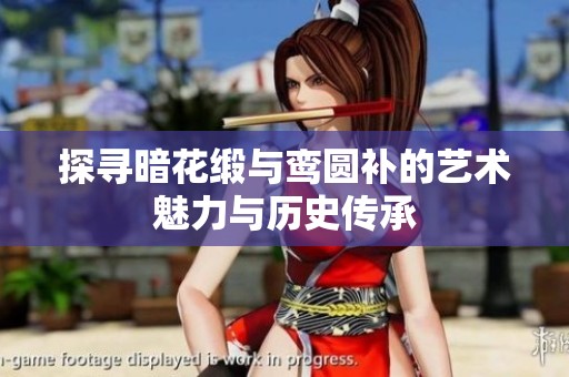 探寻暗花缎与鸾圆补的艺术魅力与历史传承