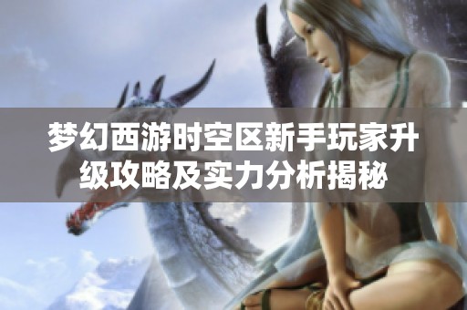 梦幻西游时空区新手玩家升级攻略及实力分析揭秘