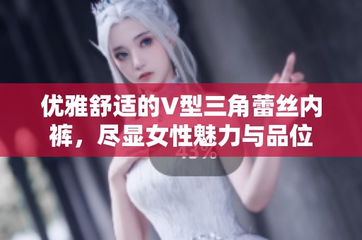 优雅舒适的V型三角蕾丝内裤，尽显女性魅力与品位