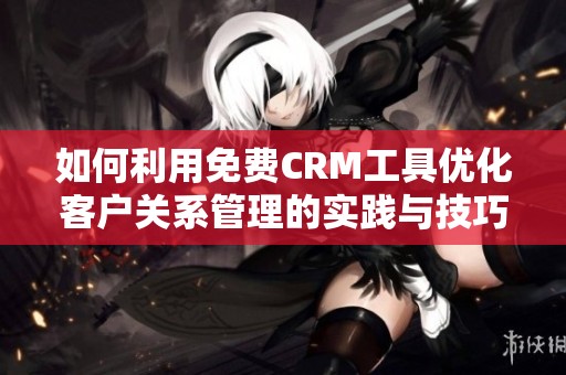 如何利用免费CRM工具优化客户关系管理的实践与技巧