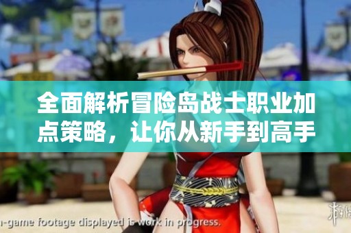 全面解析冒险岛战士职业加点策略，让你从新手到高手一路顺风