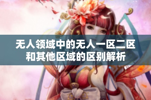 无人领域中的无人一区二区和其他区域的区别解析