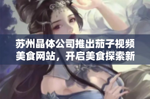 苏州晶体公司推出茄子视频美食网站，开启美食探索新篇章