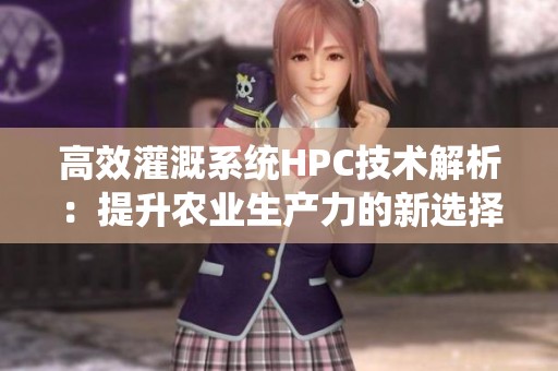 高效灌溉系统HPC技术解析：提升农业生产力的新选择