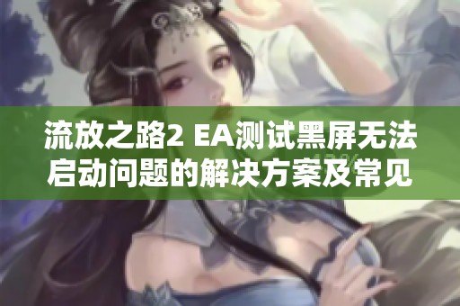 流放之路2 EA测试黑屏无法启动问题的解决方案及常见故障排除技巧