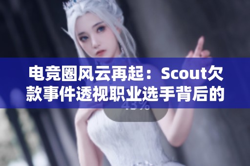 电竞圈风云再起：Scout欠款事件透视职业选手背后的艰辛与挑战