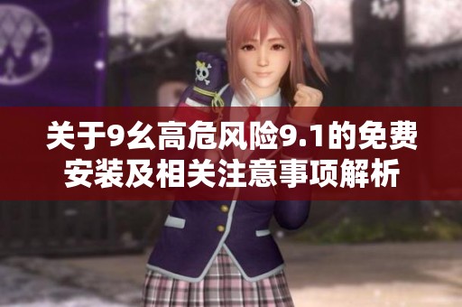关于9幺高危风险9.1的免费安装及相关注意事项解析