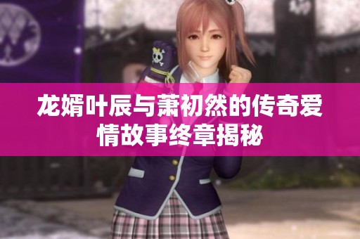 龙婿叶辰与萧初然的传奇爱情故事终章揭秘