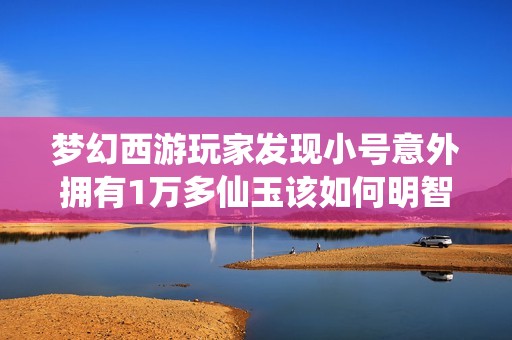 梦幻西游玩家发现小号意外拥有1万多仙玉该如何明智处理这些珍贵资源