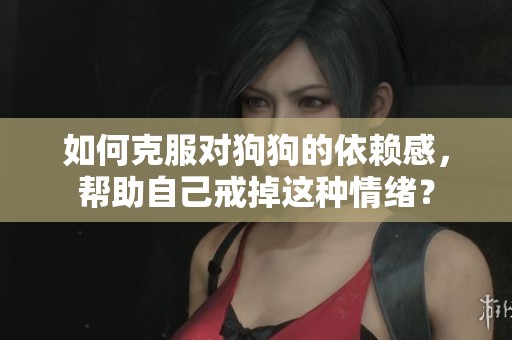 如何克服对狗狗的依赖感，帮助自己戒掉这种情绪？