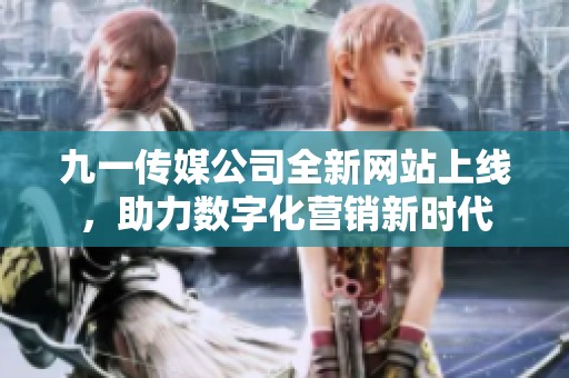 九一传媒公司全新网站上线，助力数字化营销新时代
