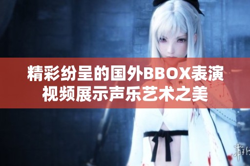 精彩纷呈的国外BBOX表演视频展示声乐艺术之美