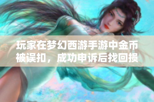 玩家在梦幻西游手游中金币被误扣，成功申诉后找回损失的经验分享