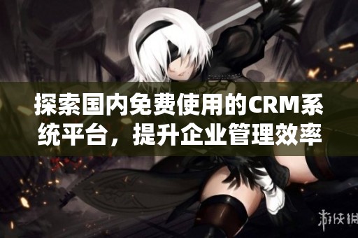 探索国内免费使用的CRM系统平台，提升企业管理效率