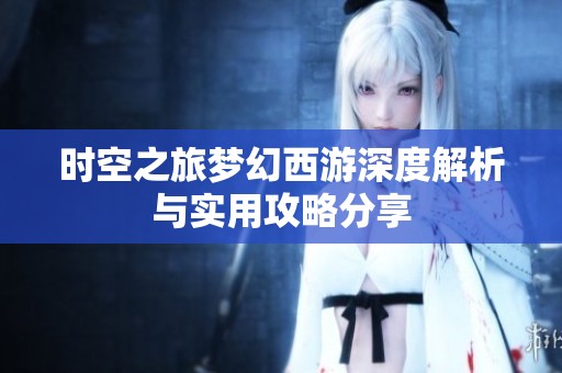 时空之旅梦幻西游深度解析与实用攻略分享