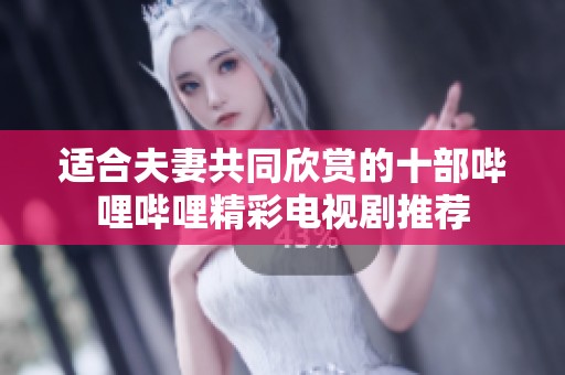 适合夫妻共同欣赏的十部哔哩哔哩精彩电视剧推荐