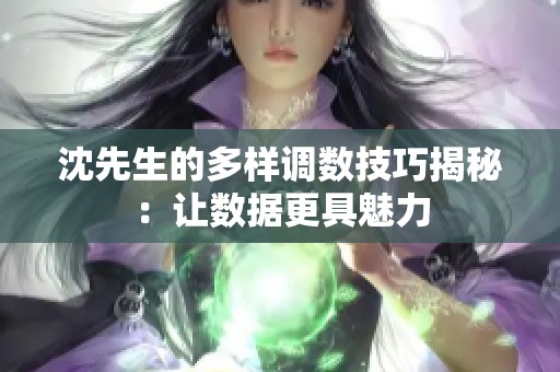 沈先生的多样调数技巧揭秘：让数据更具魅力