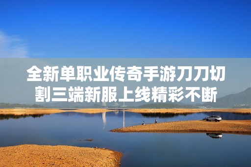全新单职业传奇手游刀刀切割三端新服上线精彩不断