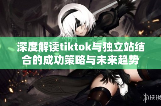 深度解读tiktok与独立站结合的成功策略与未来趋势