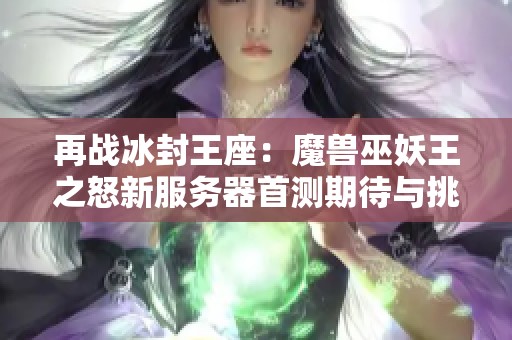 再战冰封王座：魔兽巫妖王之怒新服务器首测期待与挑战并存