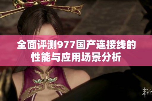 全面评测977国产连接线的性能与应用场景分析