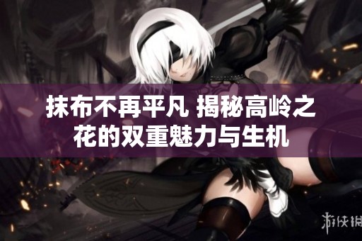 抹布不再平凡 揭秘高岭之花的双重魅力与生机