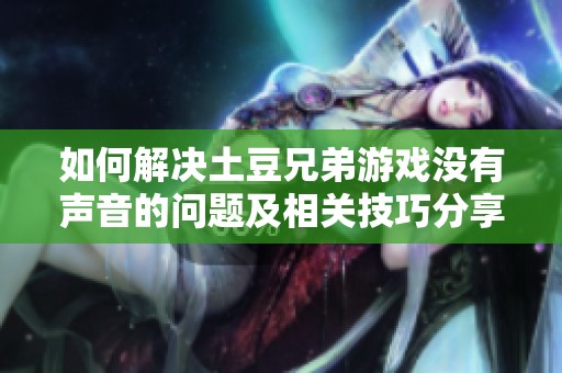 如何解决土豆兄弟游戏没有声音的问题及相关技巧分享