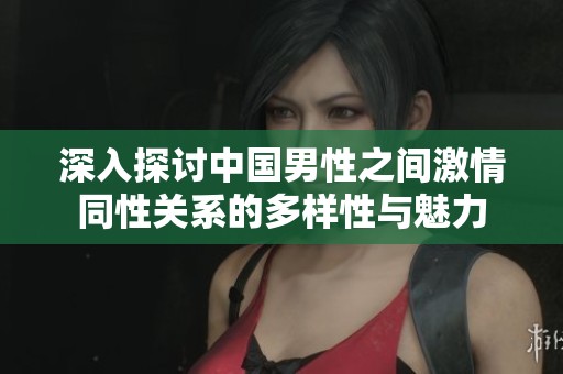 深入探讨中国男性之间激情同性关系的多样性与魅力