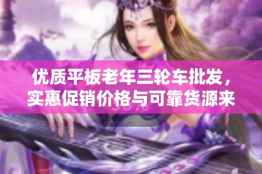 优质平板老年三轮车批发，实惠促销价格与可靠货源来源介绍