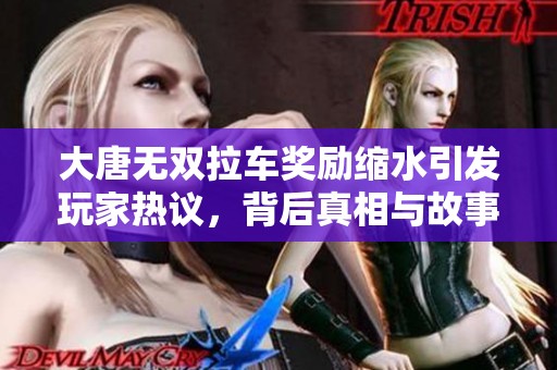大唐无双拉车奖励缩水引发玩家热议，背后真相与故事解析