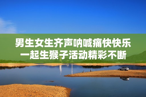 男生女生齐声呐喊痛快快乐一起生猴子活动精彩不断