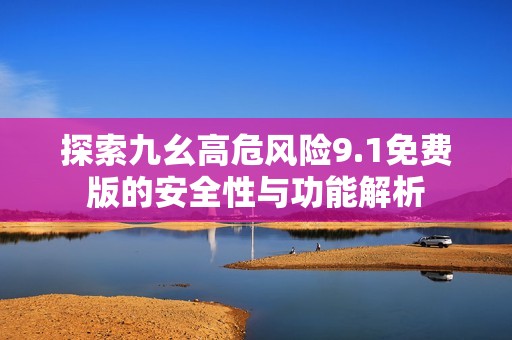 探索九幺高危风险9.1免费版的安全性与功能解析