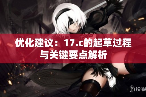 优化建议：17.c的起草过程与关键要点解析