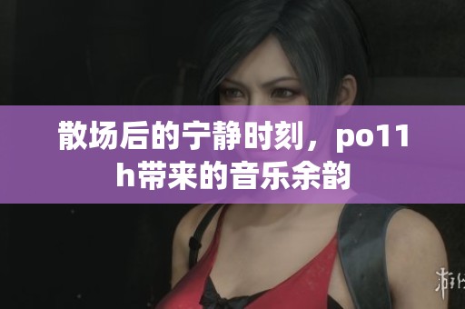 散场后的宁静时刻，po11h带来的音乐余韵