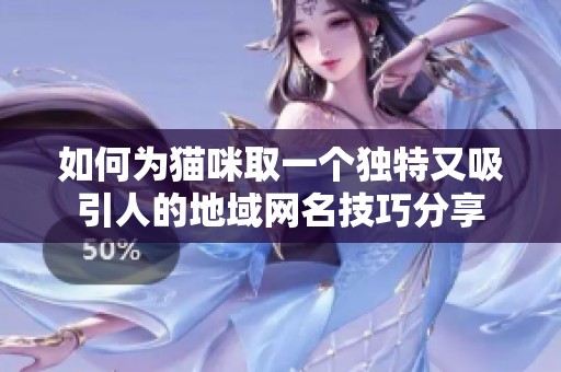 如何为猫咪取一个独特又吸引人的地域网名技巧分享
