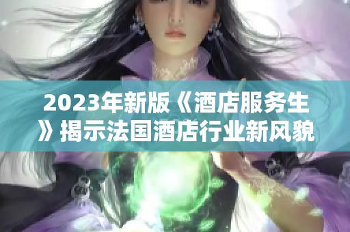 2023年新版《酒店服务生》揭示法国酒店行业新风貌与服务秘笈