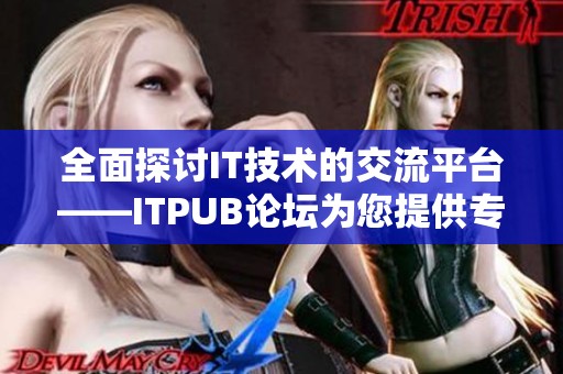 全面探讨IT技术的交流平台——ITPUB论坛为您提供专业支持与分享