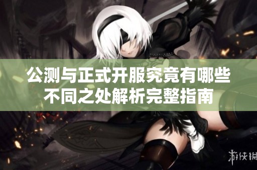 公测与正式开服究竟有哪些不同之处解析完整指南