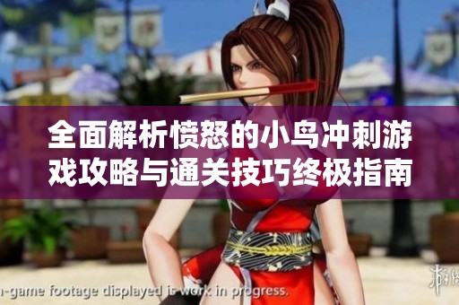 全面解析愤怒的小鸟冲刺游戏攻略与通关技巧终极指南
