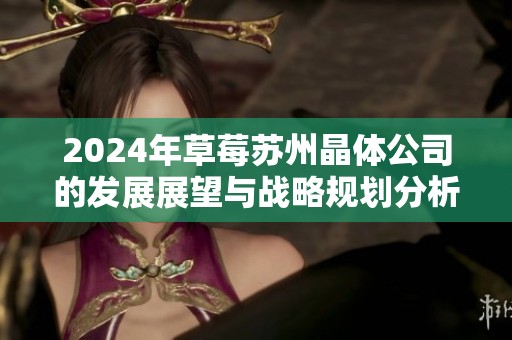 2024年草莓苏州晶体公司的发展展望与战略规划分析