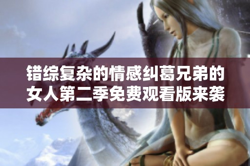 错综复杂的情感纠葛兄弟的女人第二季免费观看版来袭