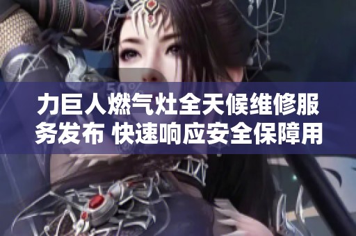 力巨人燃气灶全天候维修服务发布 快速响应安全保障用户需求