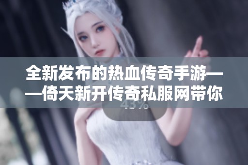 全新发布的热血传奇手游——倚天新开传奇私服网带你探索未知领域
