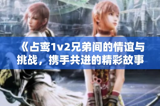 《占鸾1v2兄弟间的情谊与挑战，携手共进的精彩故事》