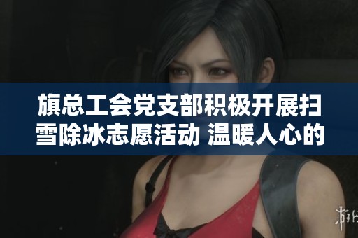 旗总工会党支部积极开展扫雪除冰志愿活动 温暖人心的党员先行行动
