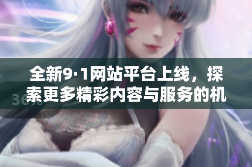 全新9·1网站平台上线，探索更多精彩内容与服务的机会