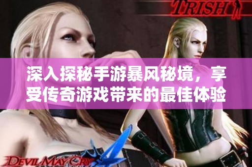 深入探秘手游暴风秘境，享受传奇游戏带来的最佳体验攻略