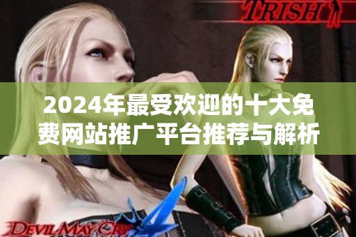 2024年最受欢迎的十大免费网站推广平台推荐与解析