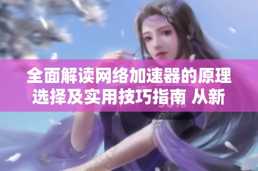 全面解读网络加速器的原理选择及实用技巧指南 从新手到专家的进阶之路